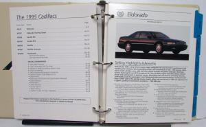 1995 Cadillac Product Portfolio Eldorado Seville DeVille Fleetwood