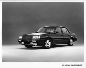 1986 Cadillac Cimarron D'Oro Press Photo 0257