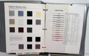 1984 Cadillac Merchandising Portfolio DeVille Seville Eldorado Cimarron Fltwood