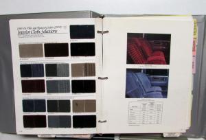 1984 Cadillac Merchandising Portfolio DeVille Seville Eldorado Cimarron Fltwood
