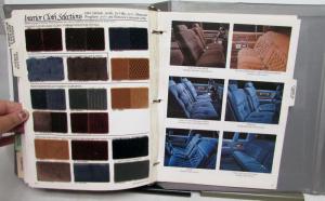1984 Cadillac Merchandising Portfolio DeVille Seville Eldorado Cimarron Fltwood