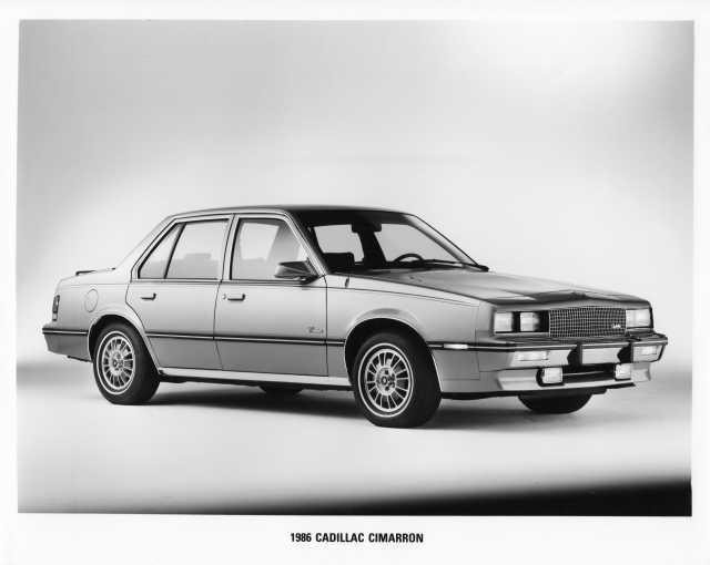 1986 Cadillac Cimarron Press Photo 0321