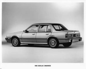 1986 Cadillac Cimarron Press Photo 0323