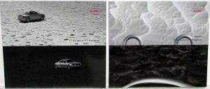 2002 Audi TT Coupe and Roadster Prestige Sales Brochure - Dutch Text