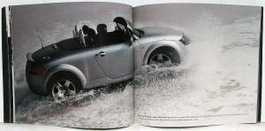 2002 Audi TT Coupe and Roadster Prestige Sales Brochure - Dutch Text