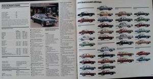 1979 Buick Riviera Regal LeSabre Century Electra Skyhawk Skylark XL Brochure