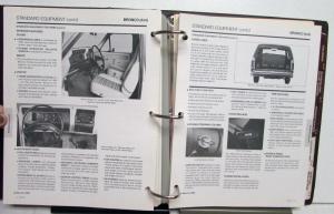 1980 Ford LT Trucks Facts Organizer F Series Bronco Courier Econoline