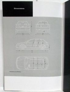 1997 Audi A3 Prestige Sales Brochure - French Text