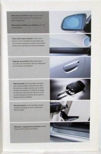 2000 Audi A4 Saloon Details Brochure with Price Sheet - French Text