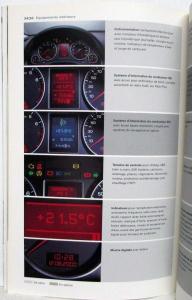 2000 Audi A4 Saloon Details Brochure with Price Sheet - French Text