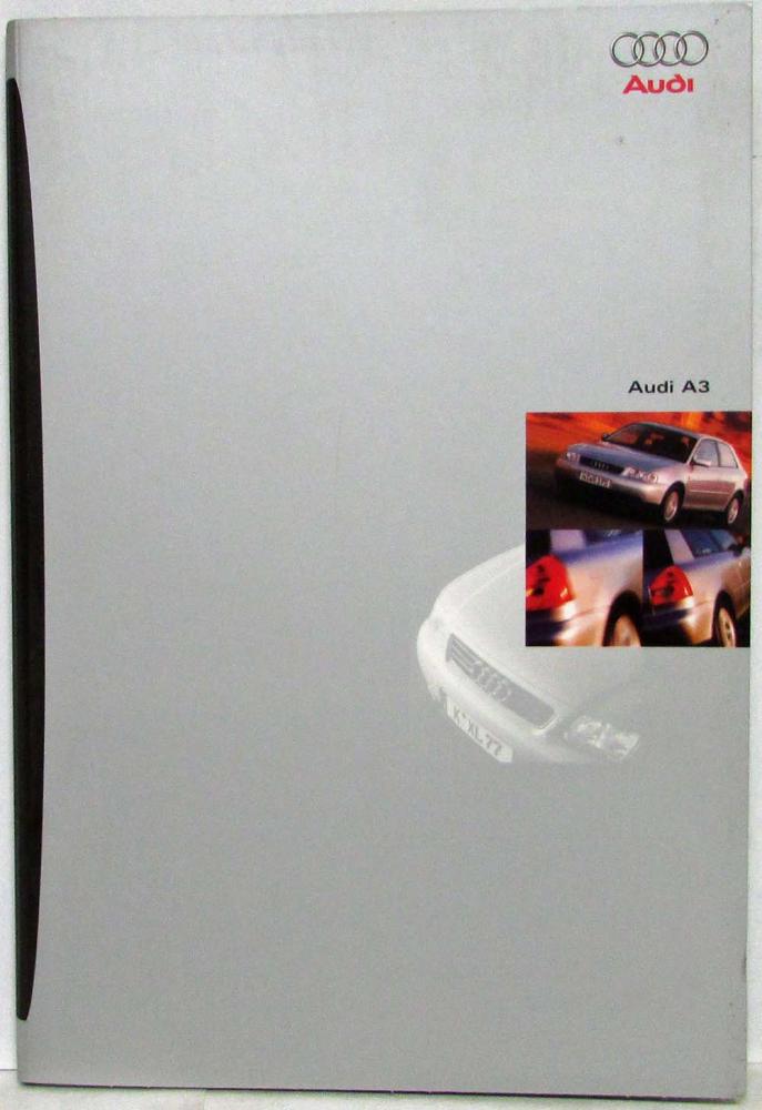 1997 Audi A3 Prestige Sales Brochure - German Text