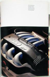 1997 Audi A3 Prestige Sales Brochure - German Text