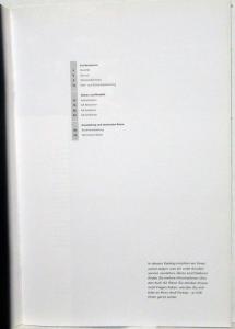 1997 Audi A3 Prestige Sales Brochure - German Text