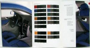 1997 Audi A3 Prestige Sales Brochure - German Text