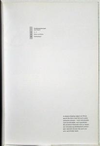 1997 Audi A3 Prestige Sales Brochure - German Text