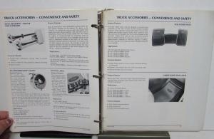 1978 Ford Lincoln Mercury Car & Truck Accessories Facts Book