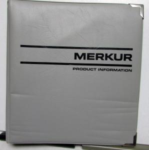1985 Merkur Product Information Diagrams Photos Specs XR4Ti