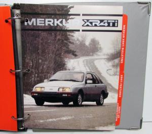 1985 Merkur Product Information Diagrams Photos Specs XR4Ti