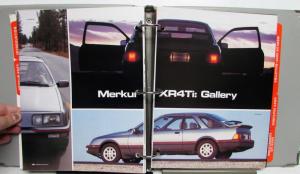 1985 Merkur Product Information Diagrams Photos Specs XR4Ti