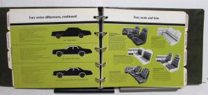 1975 Plymouth Data Book Car Selector Gran Fury Valiant Duster Train Duster