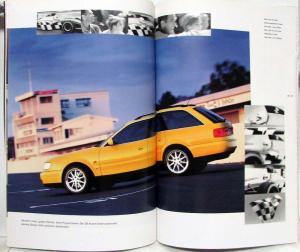 1997 Audi S6 Prestige Sales Brochure - German Text