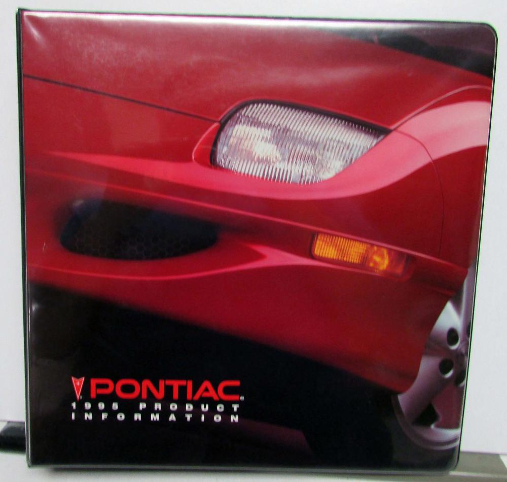 1995 Pontiac Product Info Guide Grand Am Firebird Grand Prix Sunfire Bonneville