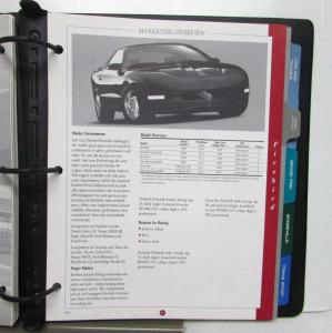 1995 Pontiac Product Info Guide Grand Am Firebird Grand Prix Sunfire Bonneville