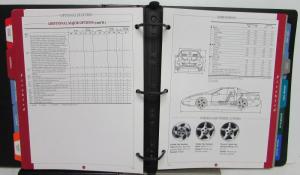 1995 Pontiac Product Info Guide Grand Am Firebird Grand Prix Sunfire Bonneville