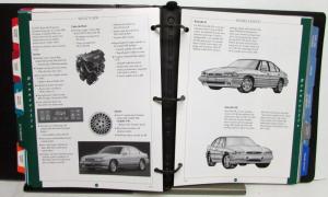 1995 Pontiac Product Info Guide Grand Am Firebird Grand Prix Sunfire Bonneville