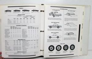 1987 Chevrolet Fleet Buyers Guide Monte Carlo Celebrity Camaro Cavalier Nova