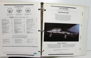 1987 Chevrolet Fleet Buyers Guide Monte Carlo Celebrity Camaro Cavalier Nova