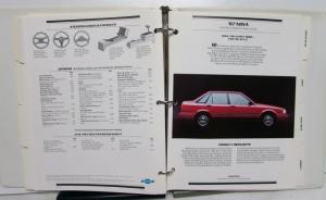 1987 Chevrolet Fleet Buyers Guide Monte Carlo Celebrity Camaro Cavalier Nova