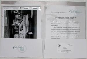 1997 Cadillac Catera Marketing to Women Media Information Press Kit