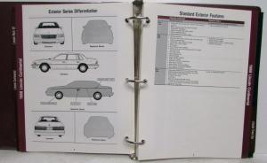 1988 Lincoln Mercury Merkur Fleet Buyers Guide Town Car Cougar XR4Ti Continental