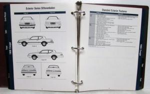 1988 Lincoln Mercury Merkur Fleet Buyers Guide Town Car Cougar XR4Ti Continental