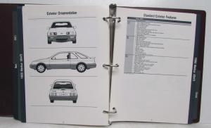 1988 Lincoln Mercury Merkur Fleet Buyers Guide Town Car Cougar XR4Ti Continental