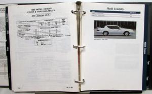 1988 Lincoln Mercury Merkur Product Portfolio Town Car Cougar XR4Ti Continental