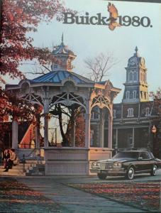 1980 Buick Riviera Electra LeSabre Regal Skylark Century Skyhawk Sale Brochure