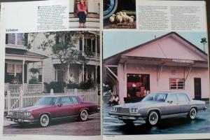 1980 Buick Riviera Electra LeSabre Regal Skylark Century Skyhawk Sale Brochure