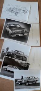 1980 Buick Skylark Press Kit with Photos and Releases in Portfolio Original