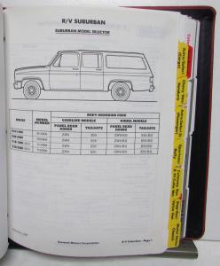 1988 GMC Truck Data Book  S-10 C/K R/V Blazer Jimmy Safari Astro Cutaway