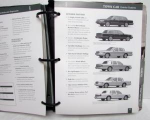 1996 Lincoln Mercury Portfolio Continental Mark VIII Cougar XR7 Marquis Town Car