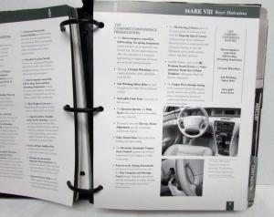 1996 Lincoln Mercury Portfolio Continental Mark VIII Cougar XR7 Marquis Town Car