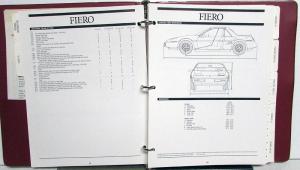 1987 Pontiac Fleet Product Album Fiero 1000 Sunbird Grand Am Firebird Grand Prix