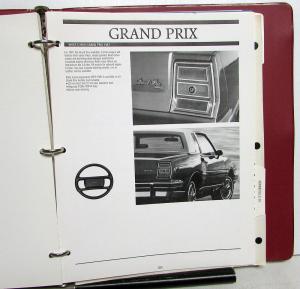 1987 Pontiac Fleet Product Album Fiero 1000 Sunbird Grand Am Firebird Grand Prix