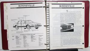 1987 Pontiac Fleet Product Album Fiero 1000 Sunbird Grand Am Firebird Grand Prix