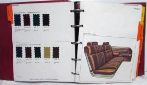 1977 Mercury Color & Upholstery Selections Marquis Cougar XR7 Monarch Bobcat