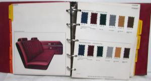 1977 Mercury Color & Upholstery Selections Marquis Cougar XR7 Monarch Bobcat