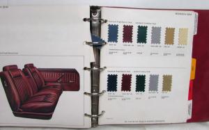 1977 Mercury Color & Upholstery Selections Marquis Cougar XR7 Monarch Bobcat