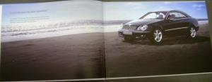 2007 Mercedes-Benz CLK Coupe & Cabriolet Hard Cover Prestige Brochure UK Edition